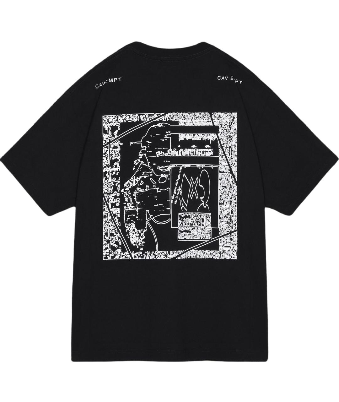 CAV EMPT Черная хлопковая футболка, фото 2