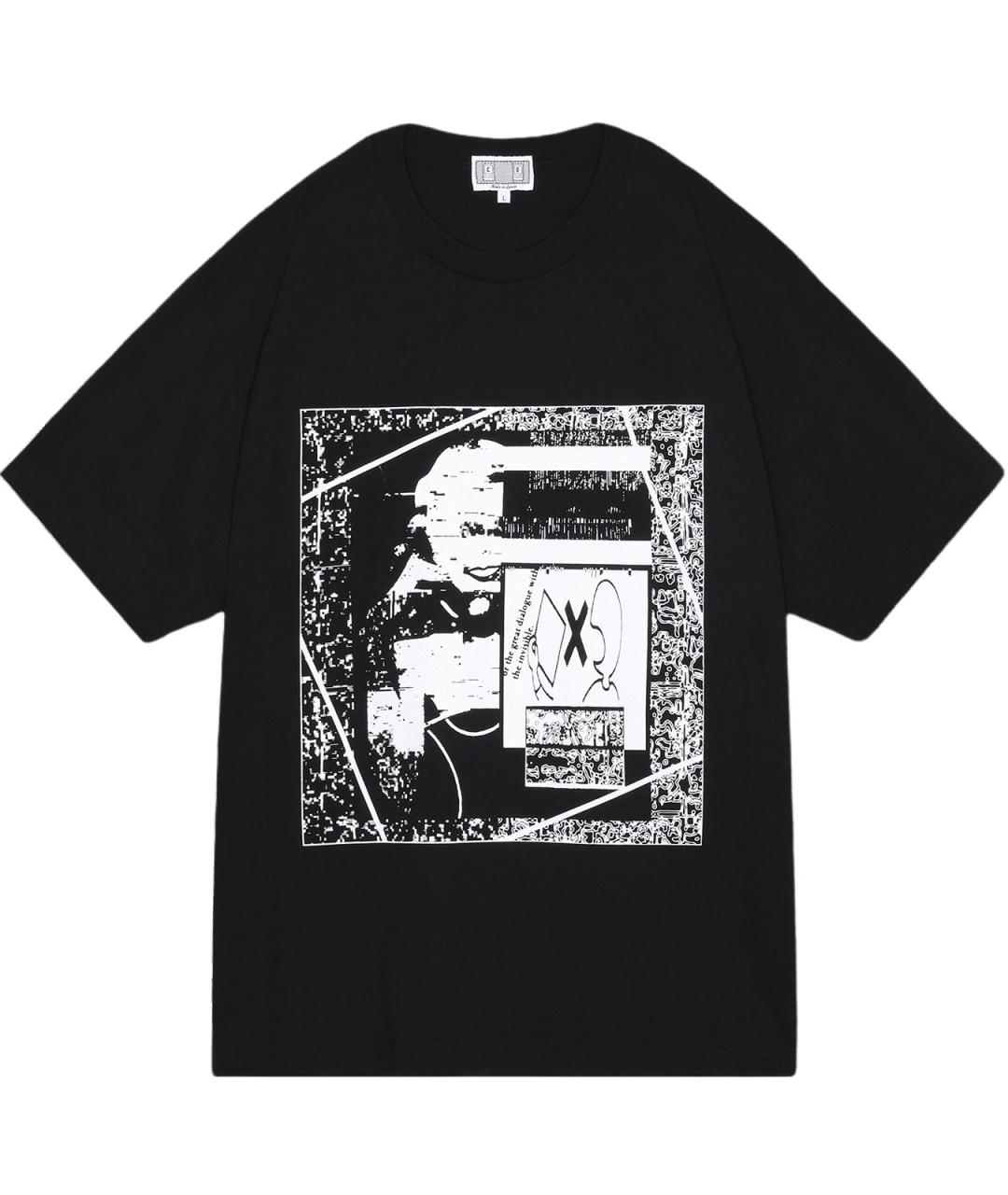 CAV EMPT Черная хлопковая футболка, фото 1