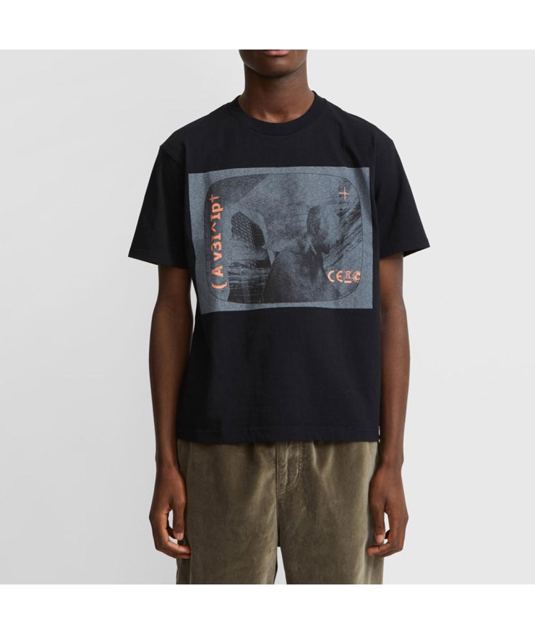 CAV EMPT Черная хлопковая футболка, фото 3
