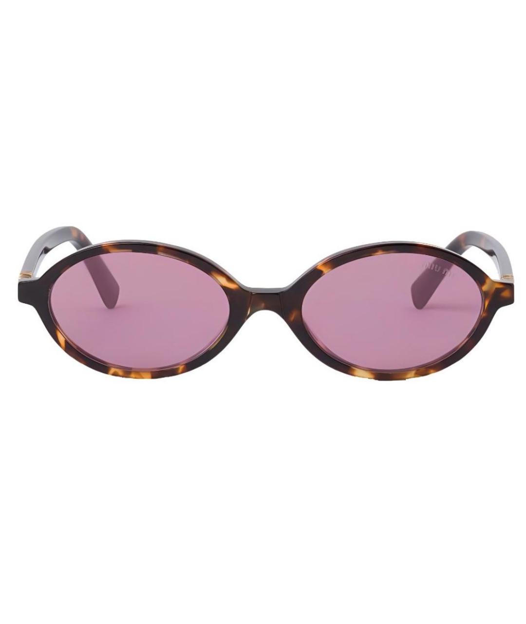 MIU MIU Розовые солнцезащитные очки, фото 6
