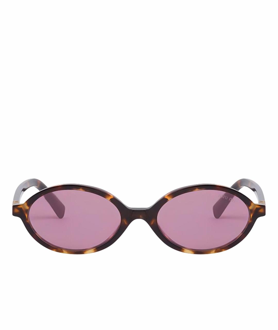MIU MIU Розовые солнцезащитные очки, фото 1