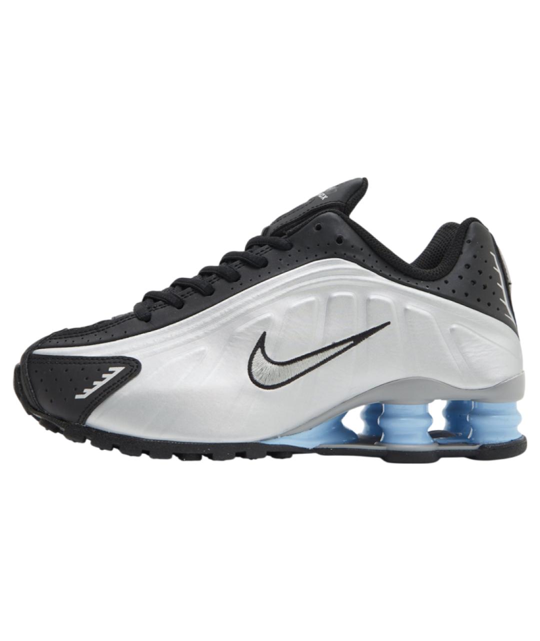 NIKE Серебряные низкие кроссовки / кеды, фото 2
