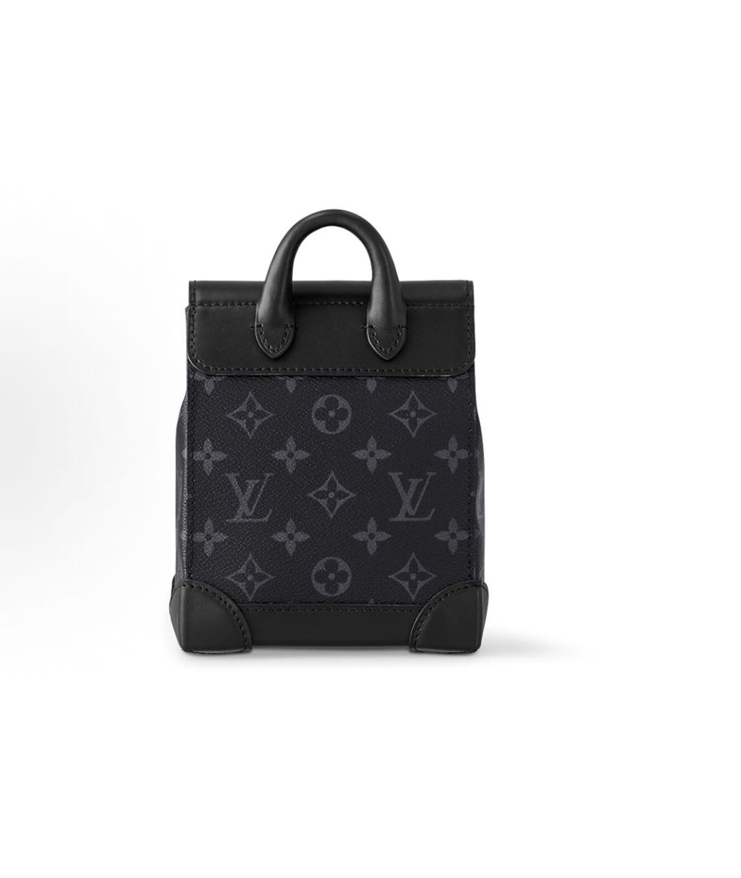 LOUIS VUITTON Антрацитовая сумка на плечо, фото 3