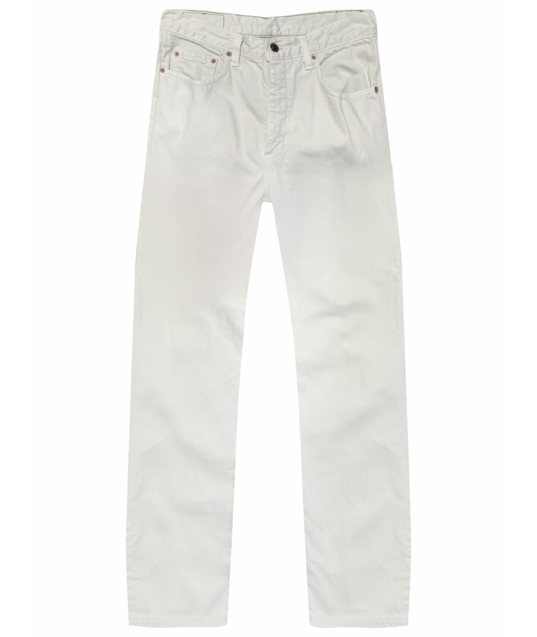 LEVI'S Белые хлопковые джинсы, фото 1