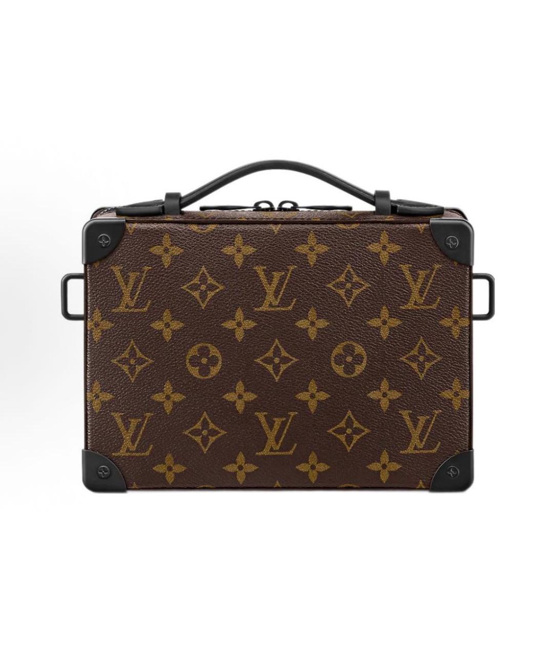 LOUIS VUITTON Коричневая сумка на плечо, фото 3