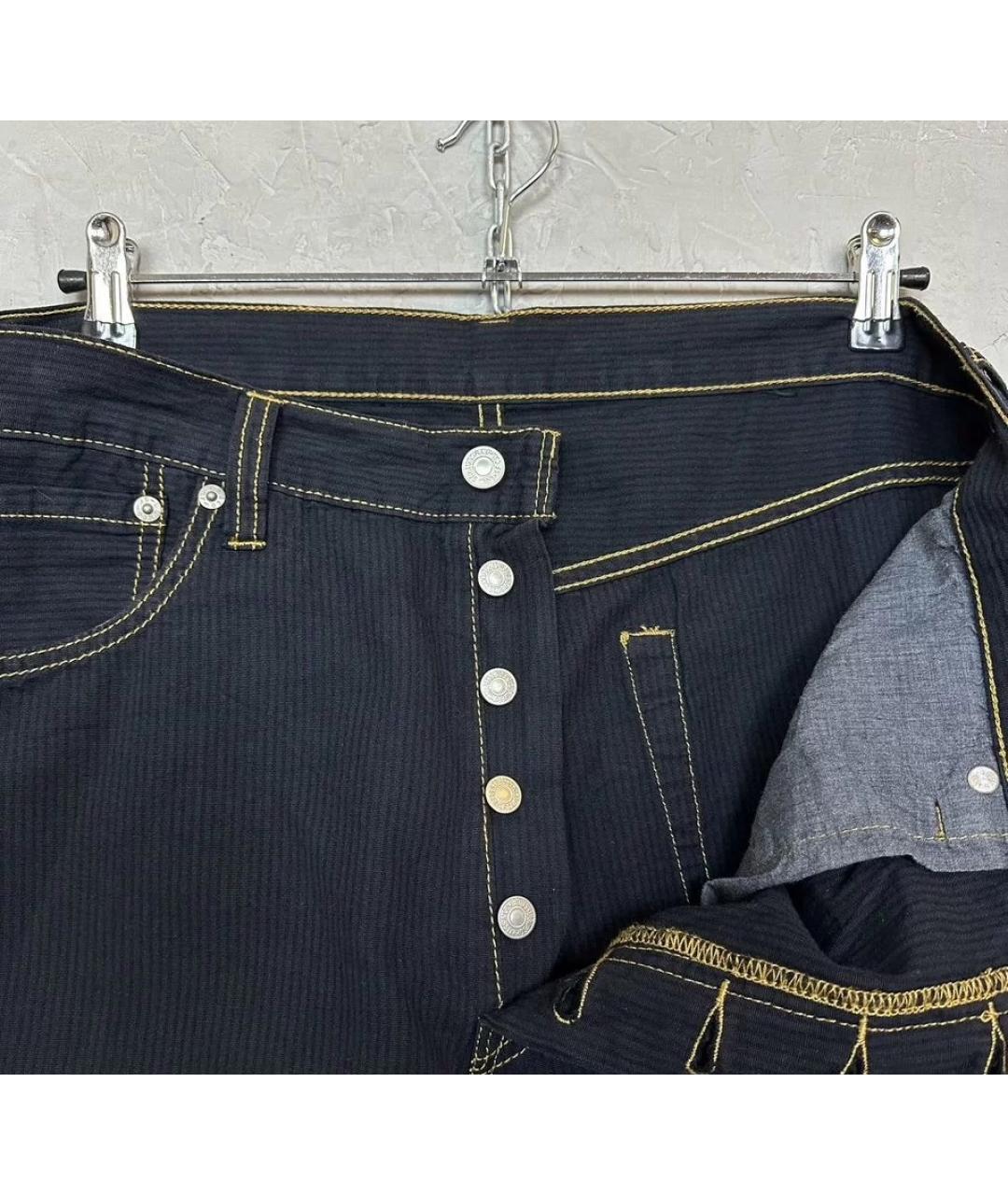 LEVI'S Темно-синие хлопковые брюки чинос, фото 6