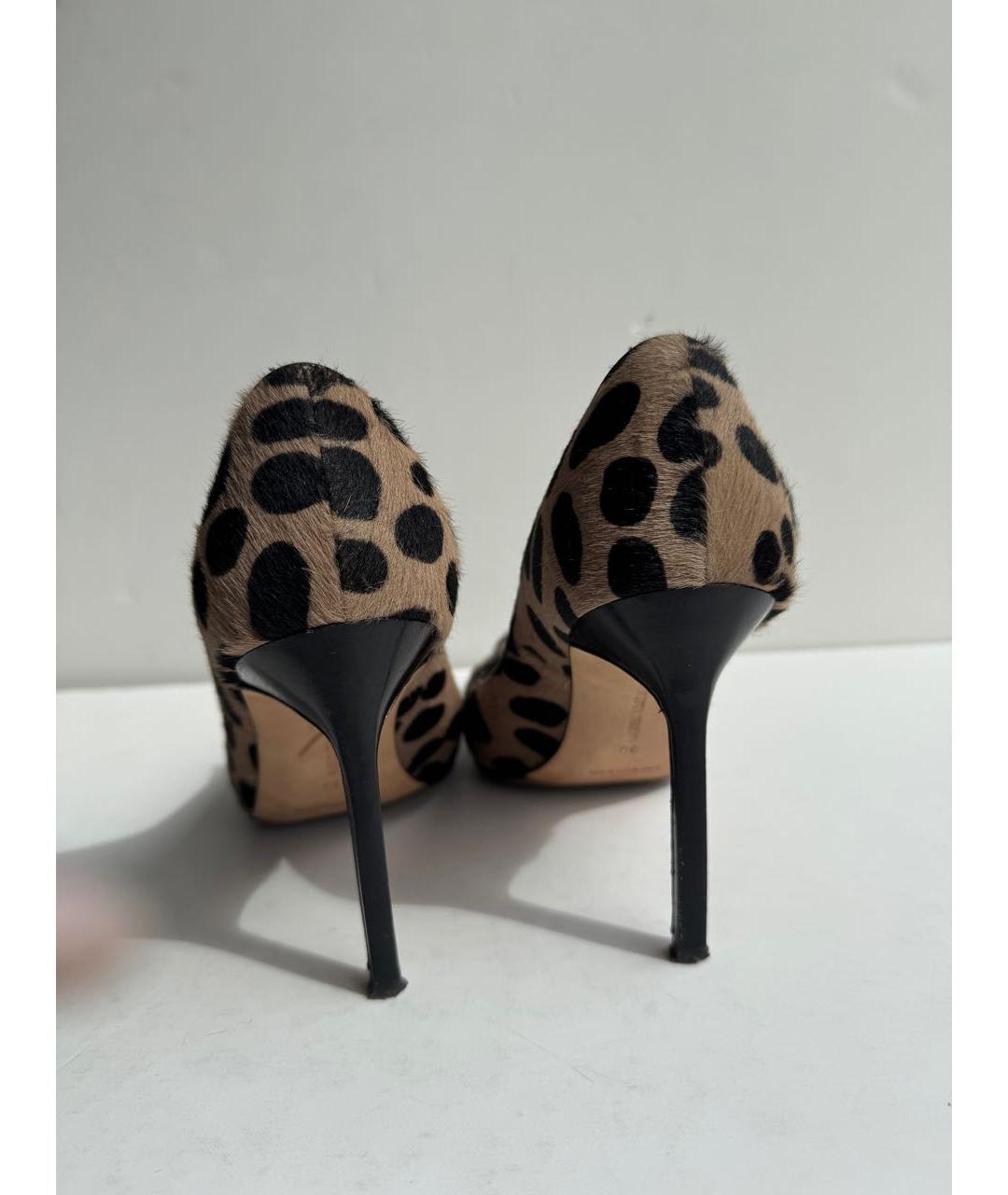 MANOLO BLAHNIK Мульти кожаные туфли, фото 3