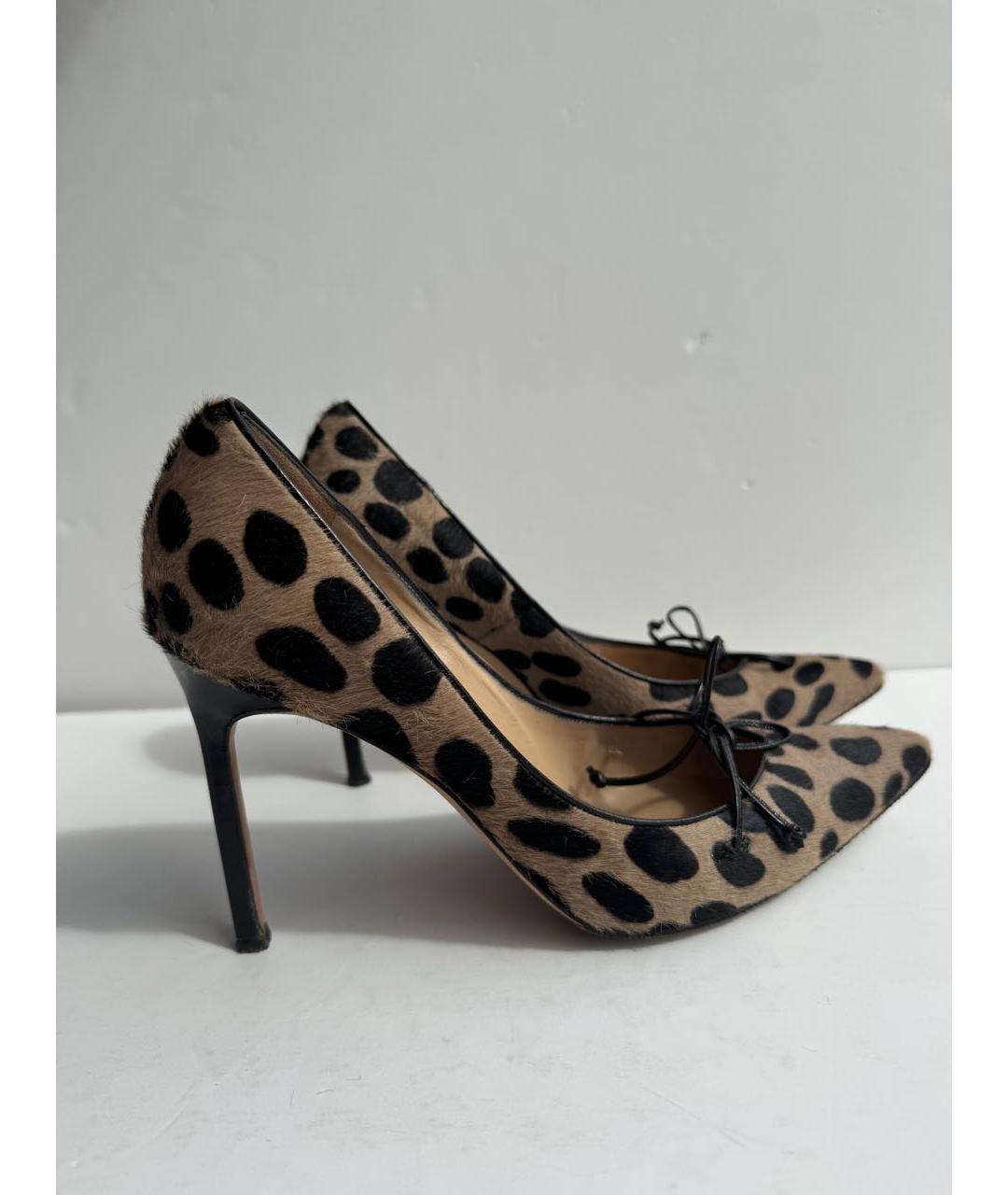 MANOLO BLAHNIK Мульти кожаные туфли, фото 2
