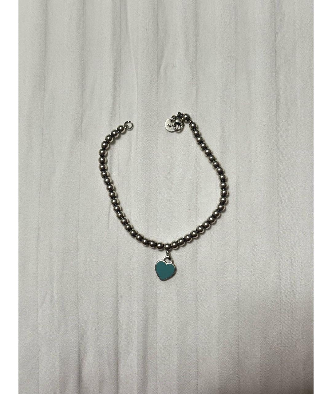 TIFFANY&CO Серебрянный серебряный браслет, фото 2
