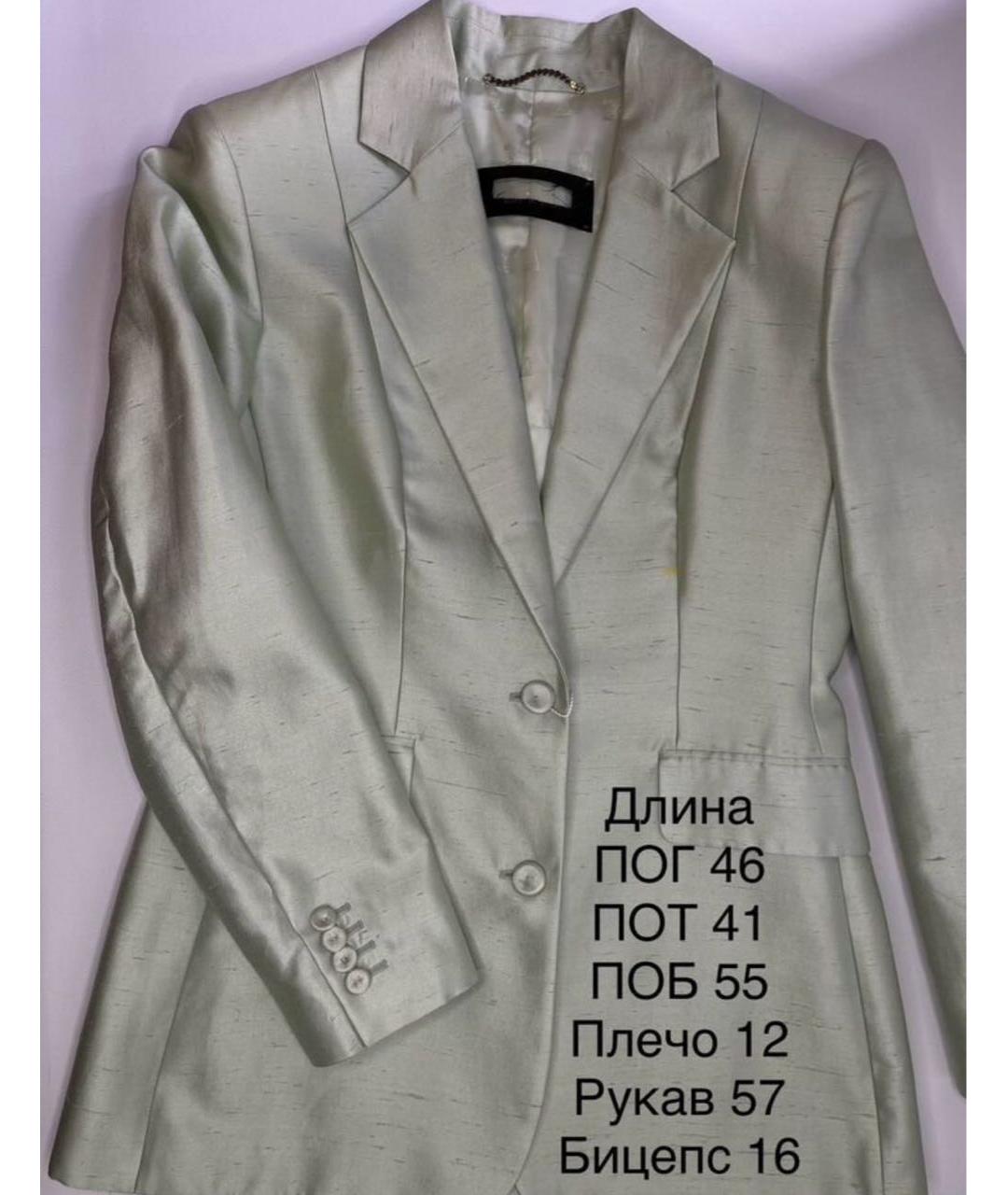MAX MARA Зеленый хлопковый костюм с брюками, фото 5