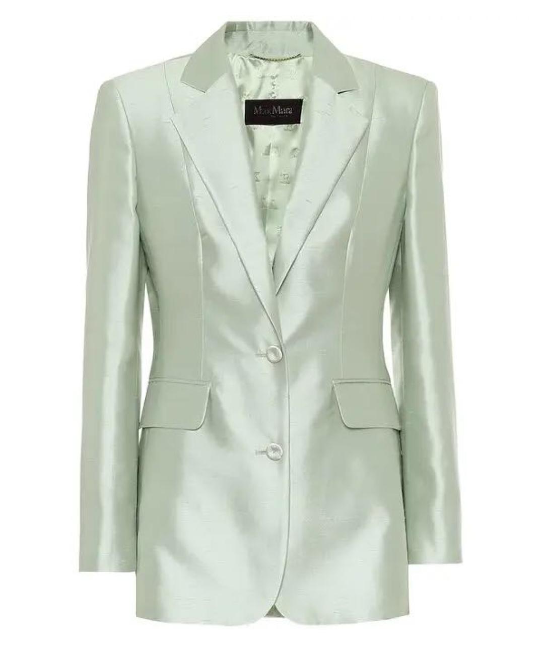 MAX MARA Зеленый хлопковый костюм с брюками, фото 9