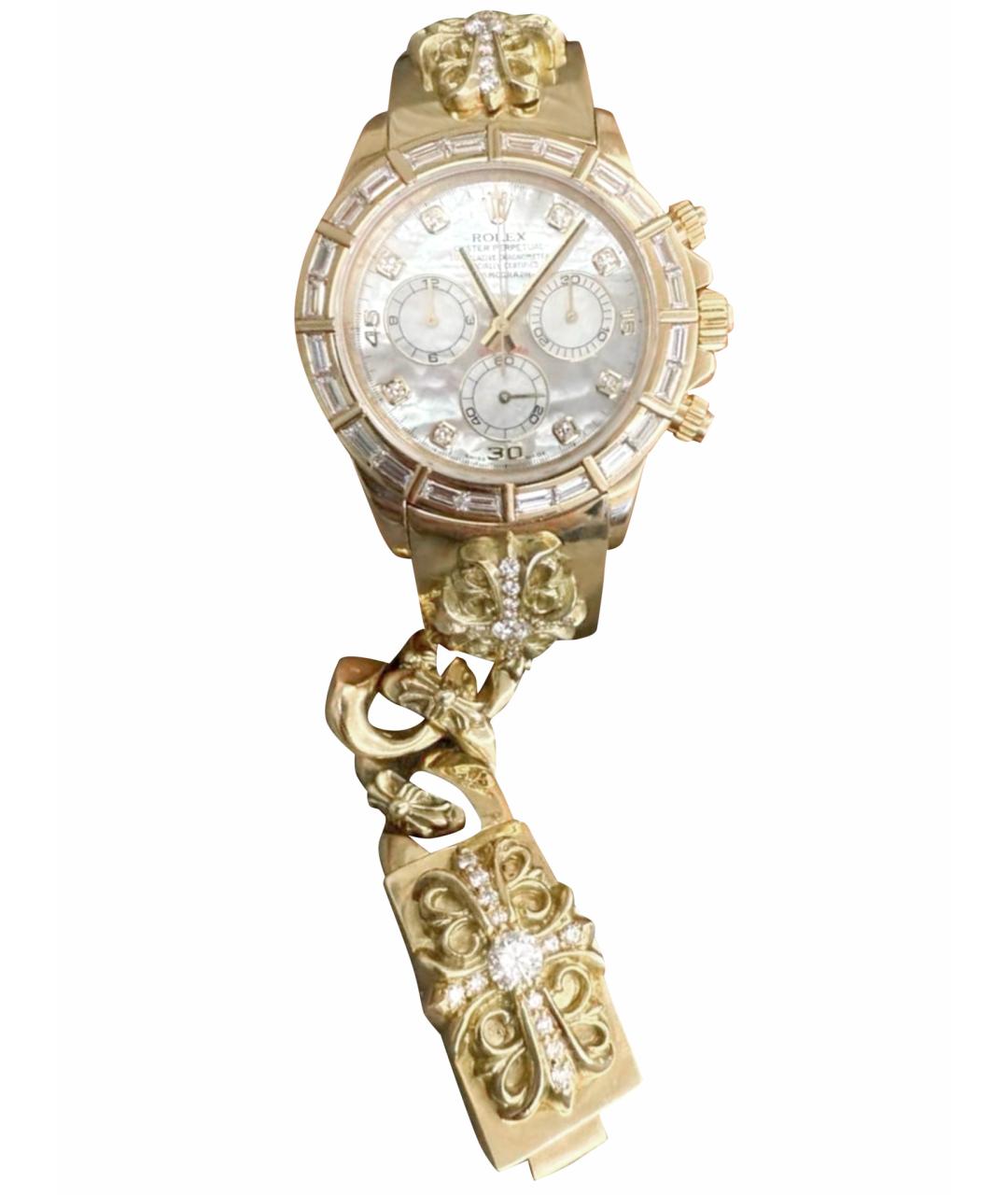 CHROME HEARTS Часы из желтого золота, фото 3