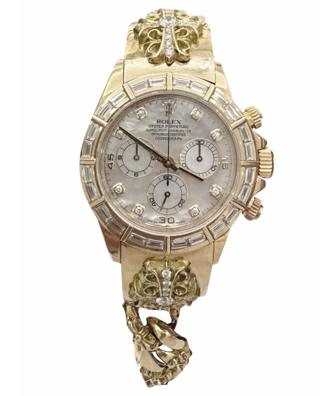 CHROME HEARTS Часы из желтого золота, фото 1