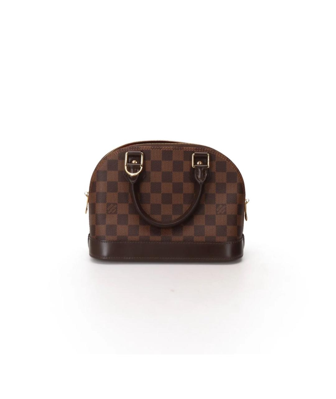 LOUIS VUITTON Коричневая сумка с короткими ручками, фото 7