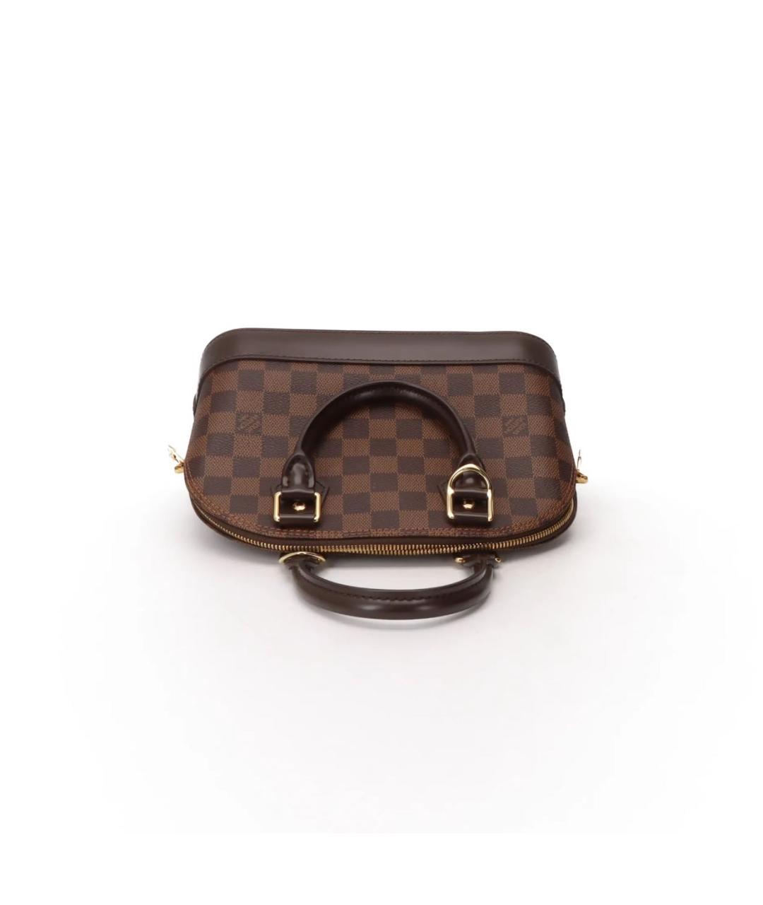 LOUIS VUITTON Коричневая сумка с короткими ручками, фото 6