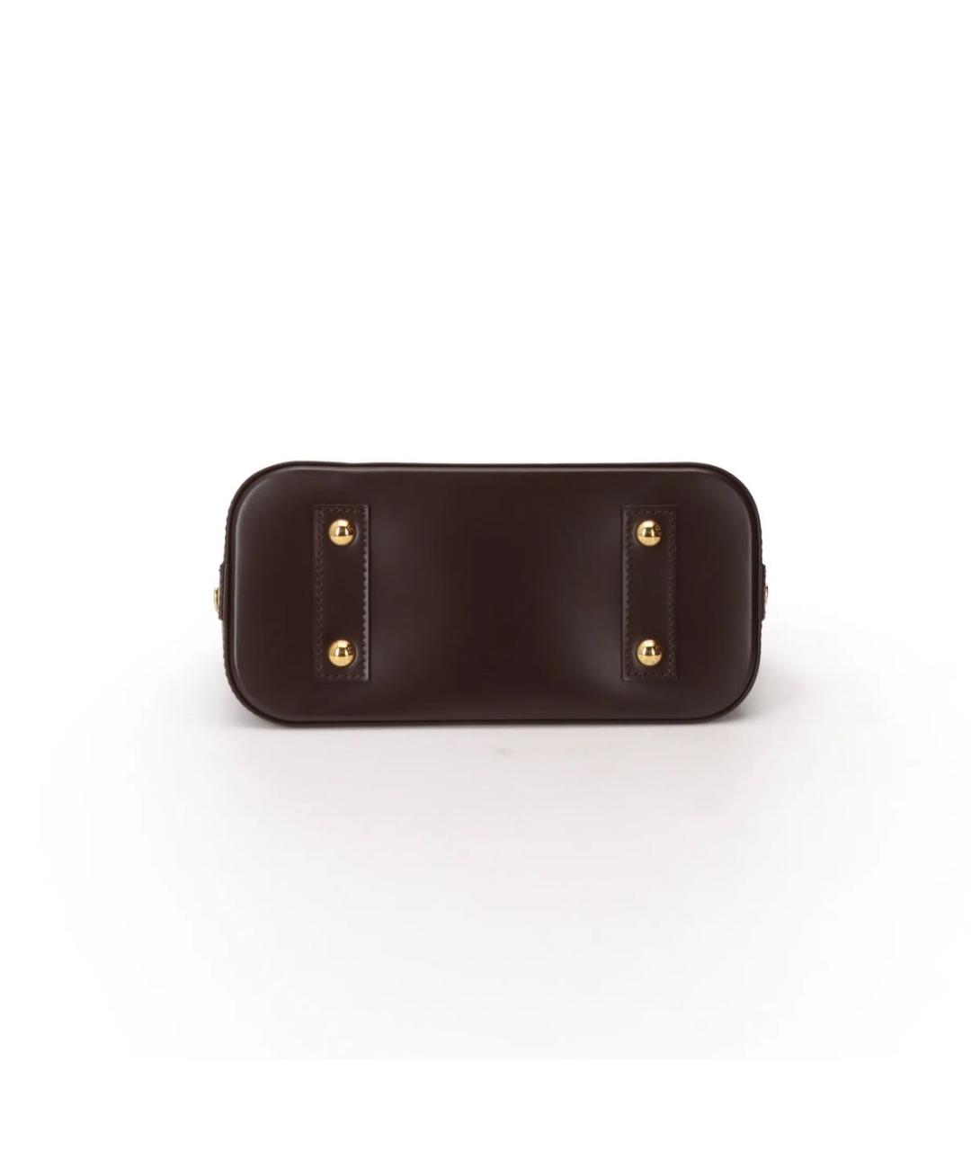 LOUIS VUITTON Коричневая сумка с короткими ручками, фото 5