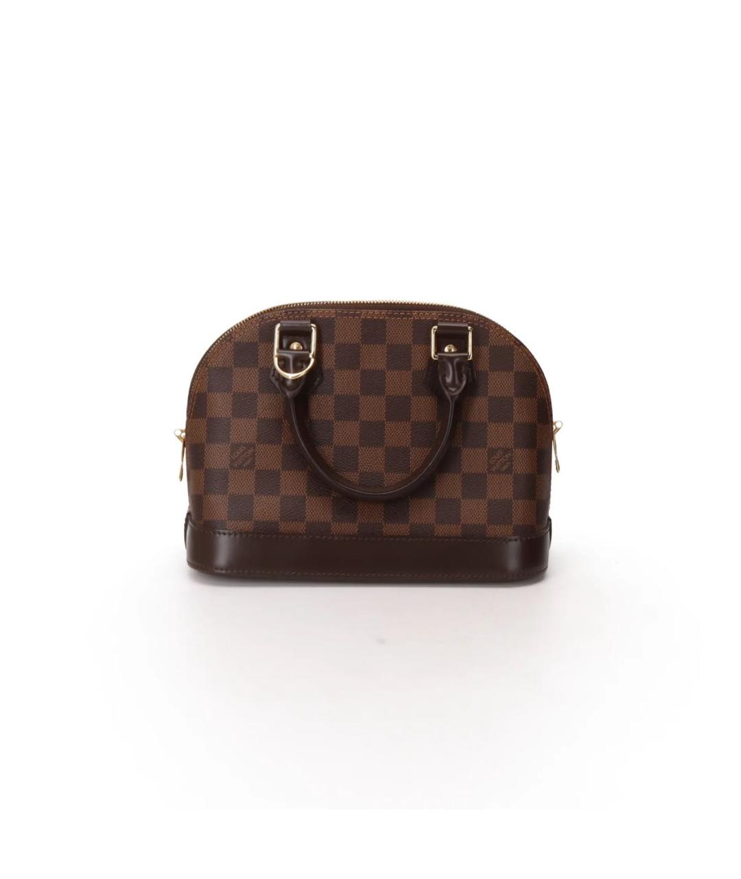 LOUIS VUITTON Коричневая сумка с короткими ручками, фото 3