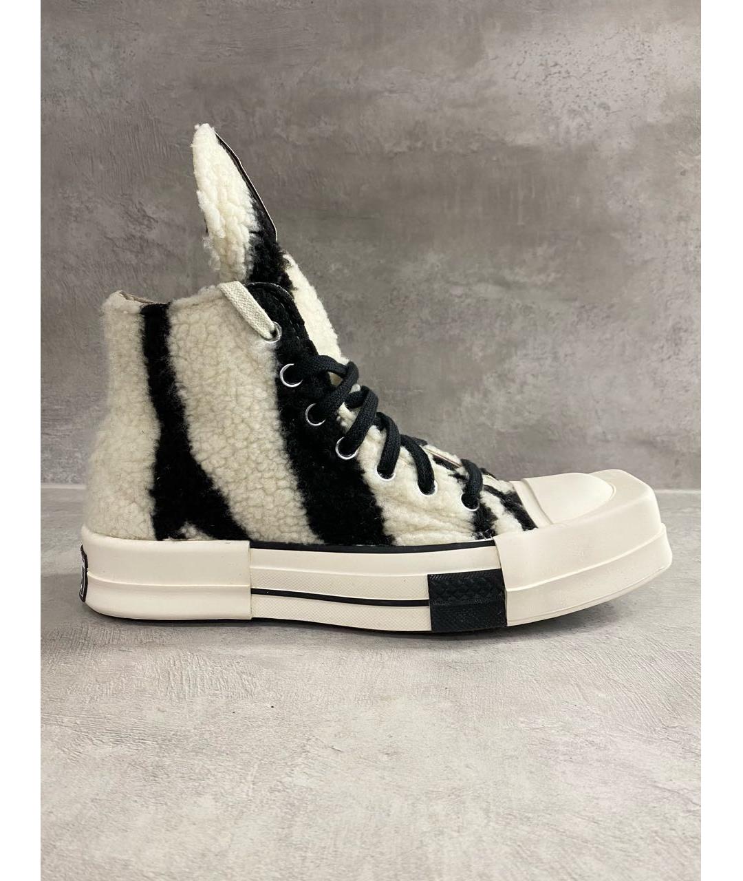 RICK OWENS DRKSHDW Белые кеды, фото 9