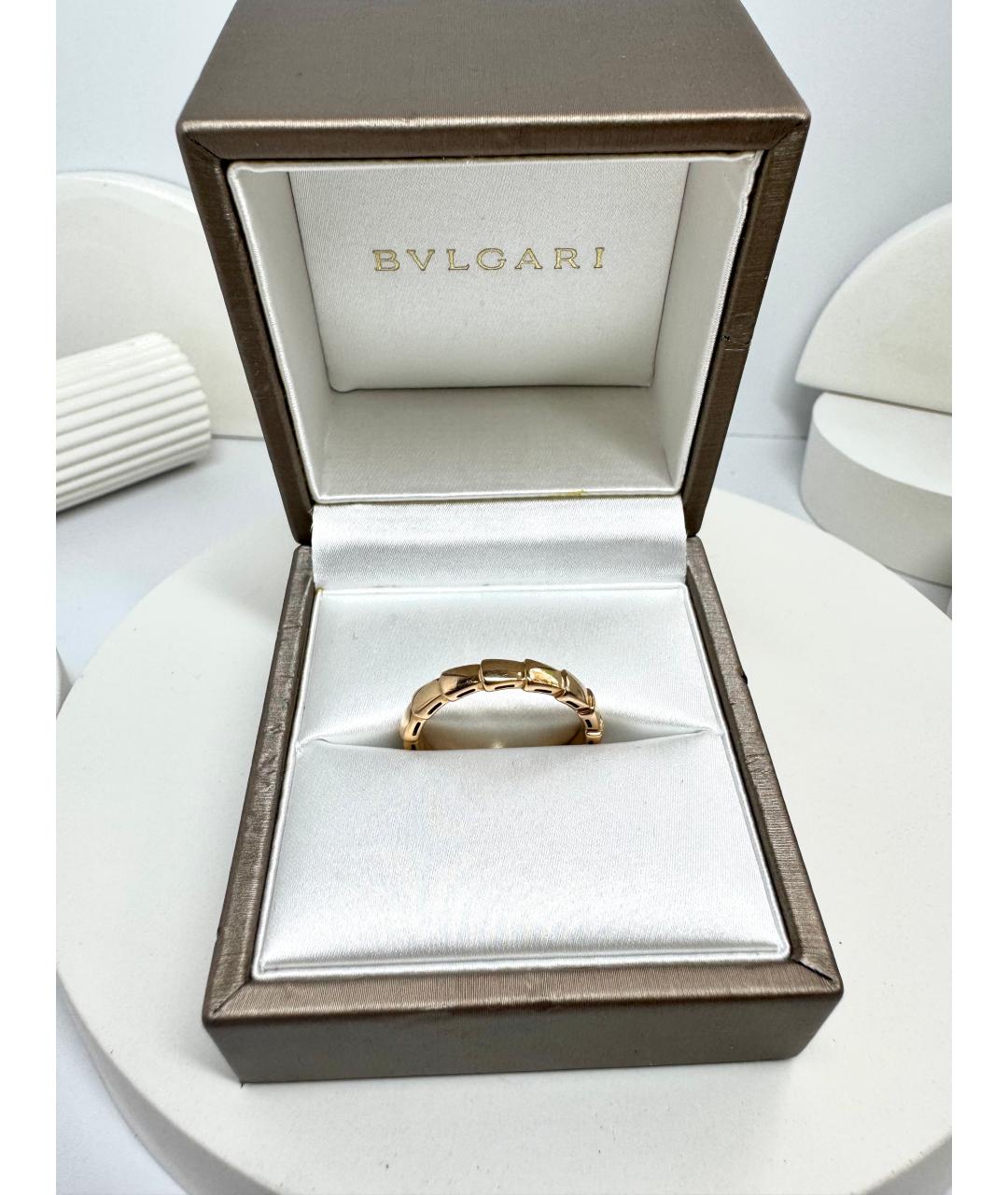 BVLGARI Золотое кольцо из розового золота, фото 6
