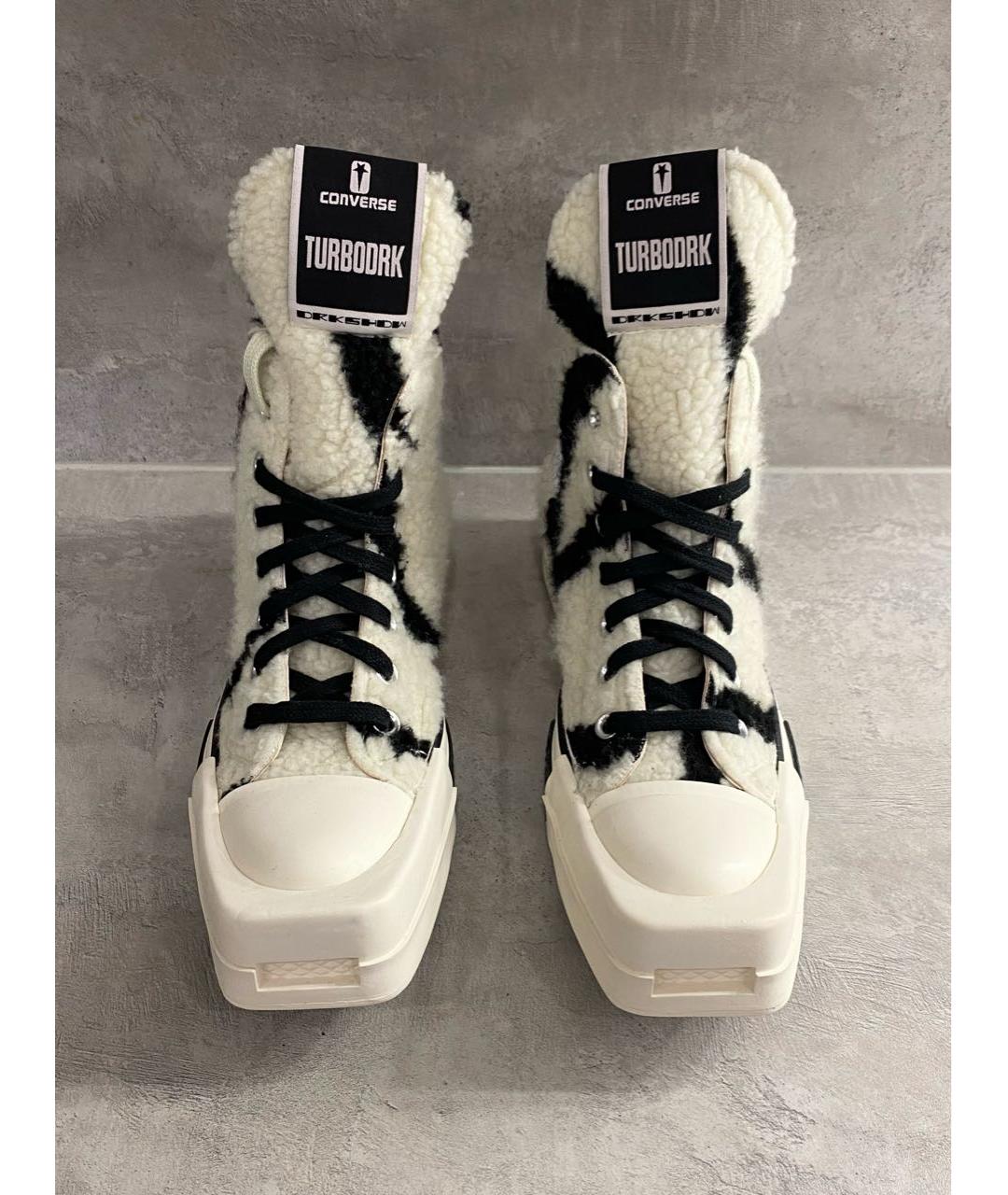 RICK OWENS DRKSHDW Белые кеды, фото 6