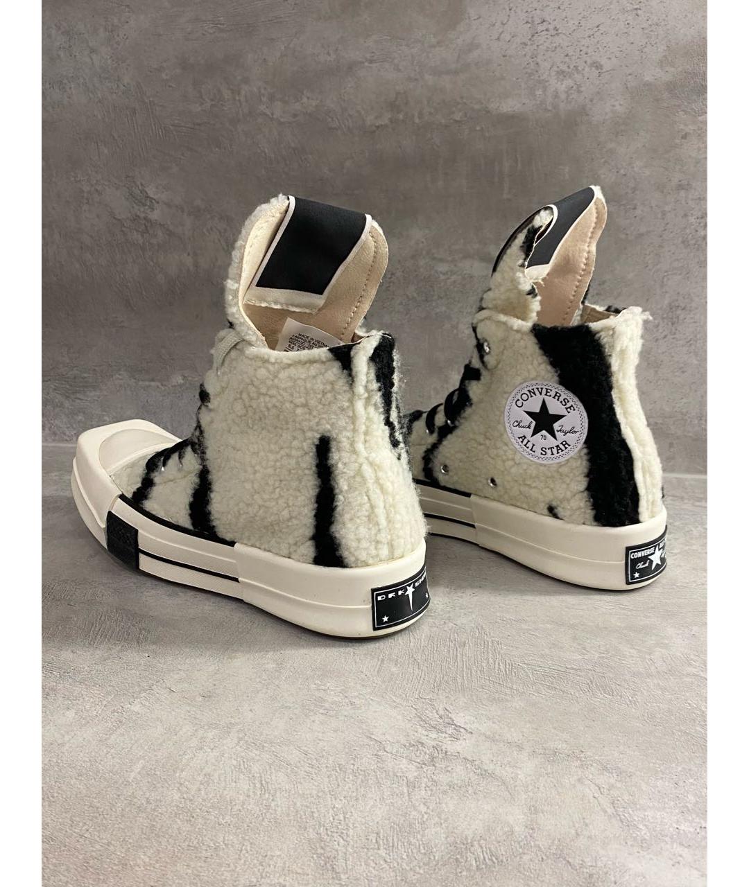 RICK OWENS DRKSHDW Белые кеды, фото 5