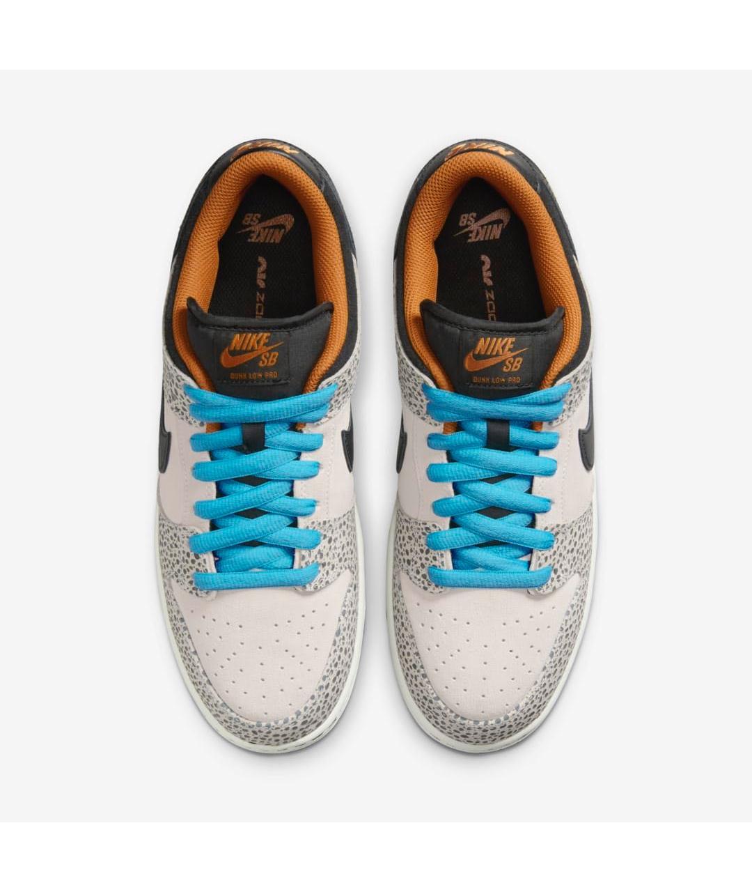 NIKE Бежевые замшевые низкие кроссовки / кеды, фото 3