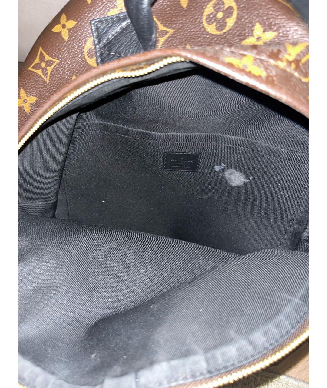 LOUIS VUITTON Коричневый рюкзак из экзотической кожи, фото 4