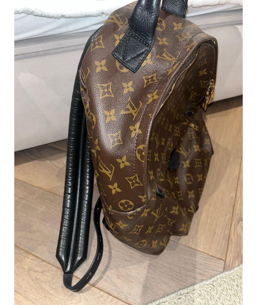 LOUIS VUITTON Коричневый рюкзак из экзотической кожи, фото 2