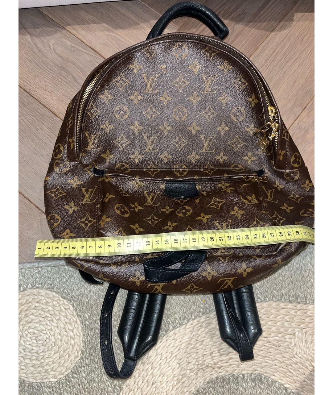 LOUIS VUITTON Коричневый рюкзак из экзотической кожи, фото 6