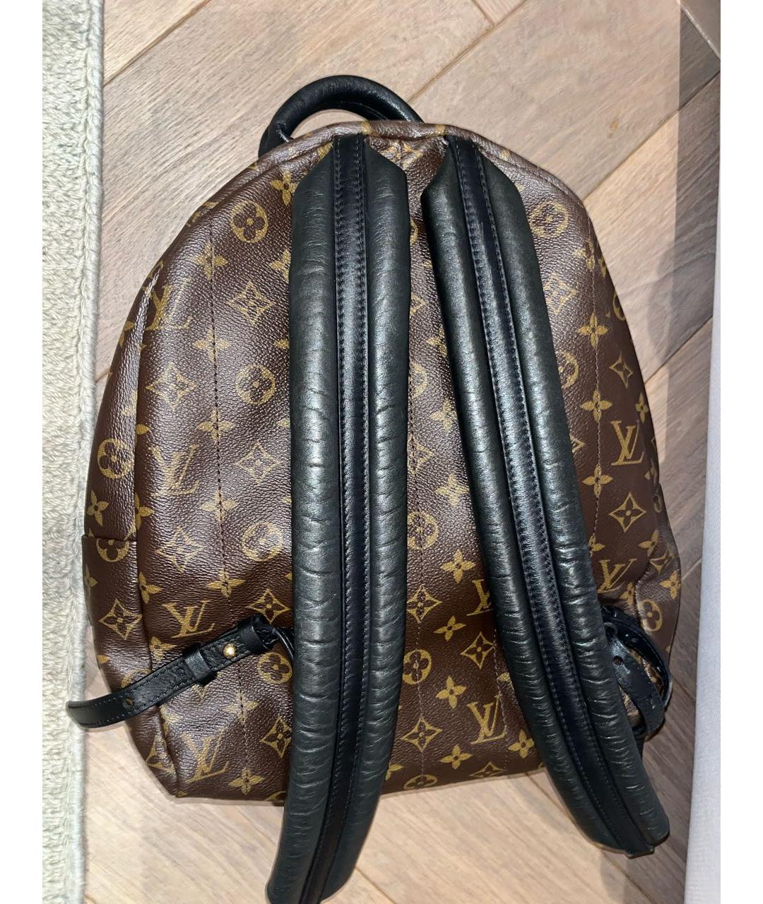 LOUIS VUITTON Коричневый рюкзак из экзотической кожи, фото 3