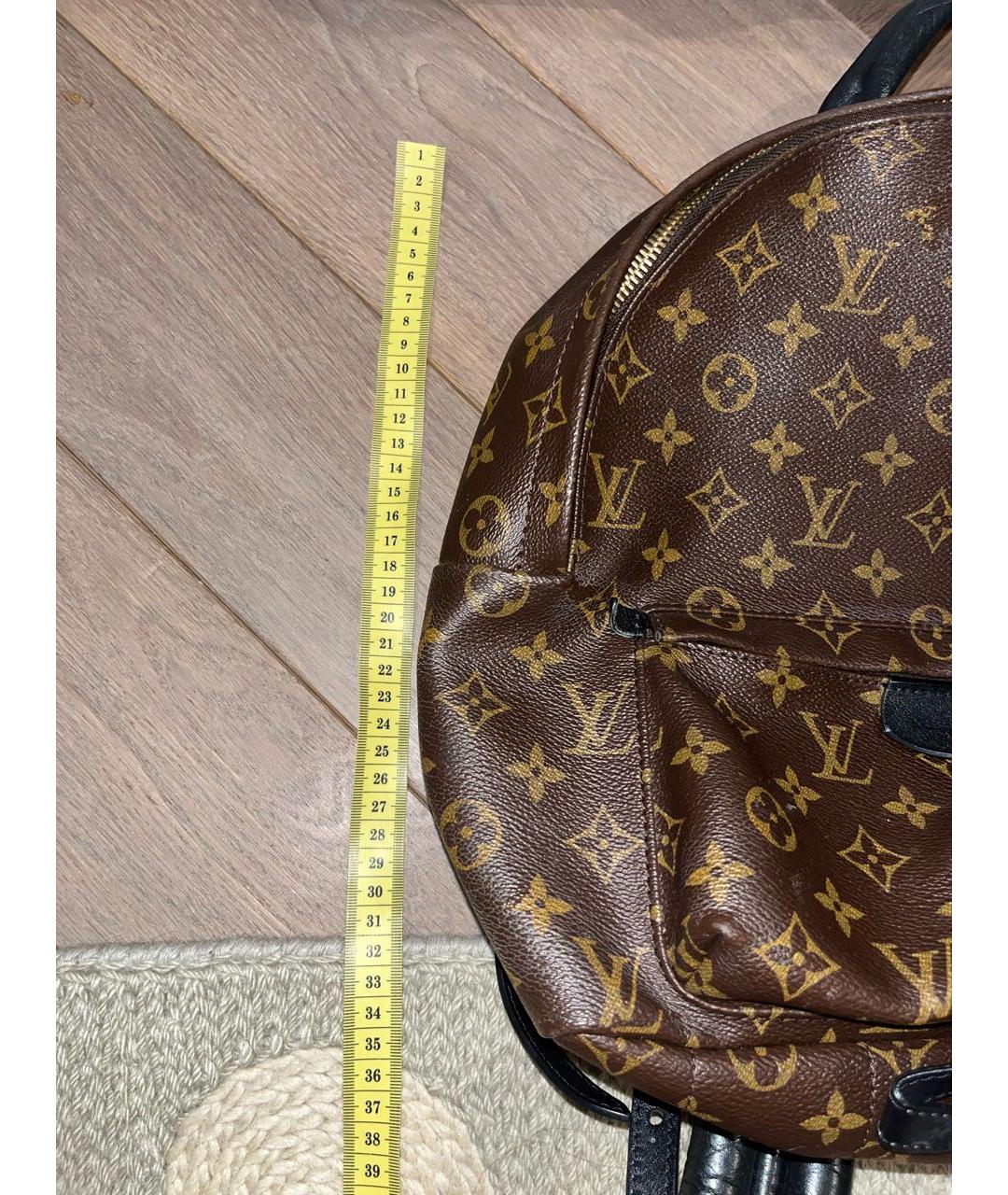 LOUIS VUITTON Коричневый рюкзак из экзотической кожи, фото 5