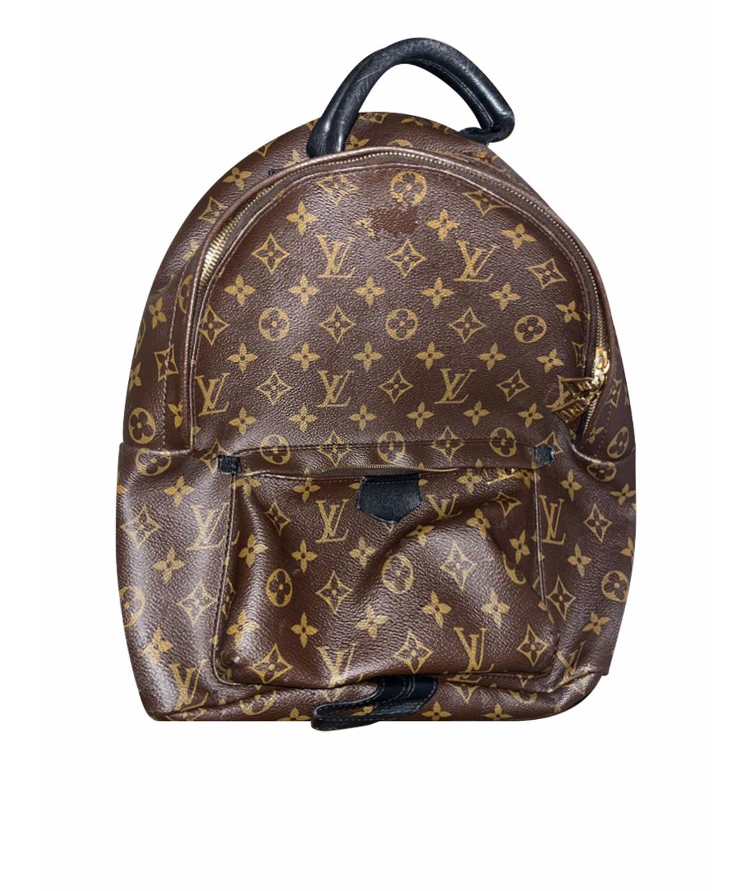 LOUIS VUITTON Коричневый рюкзак из экзотической кожи, фото 1