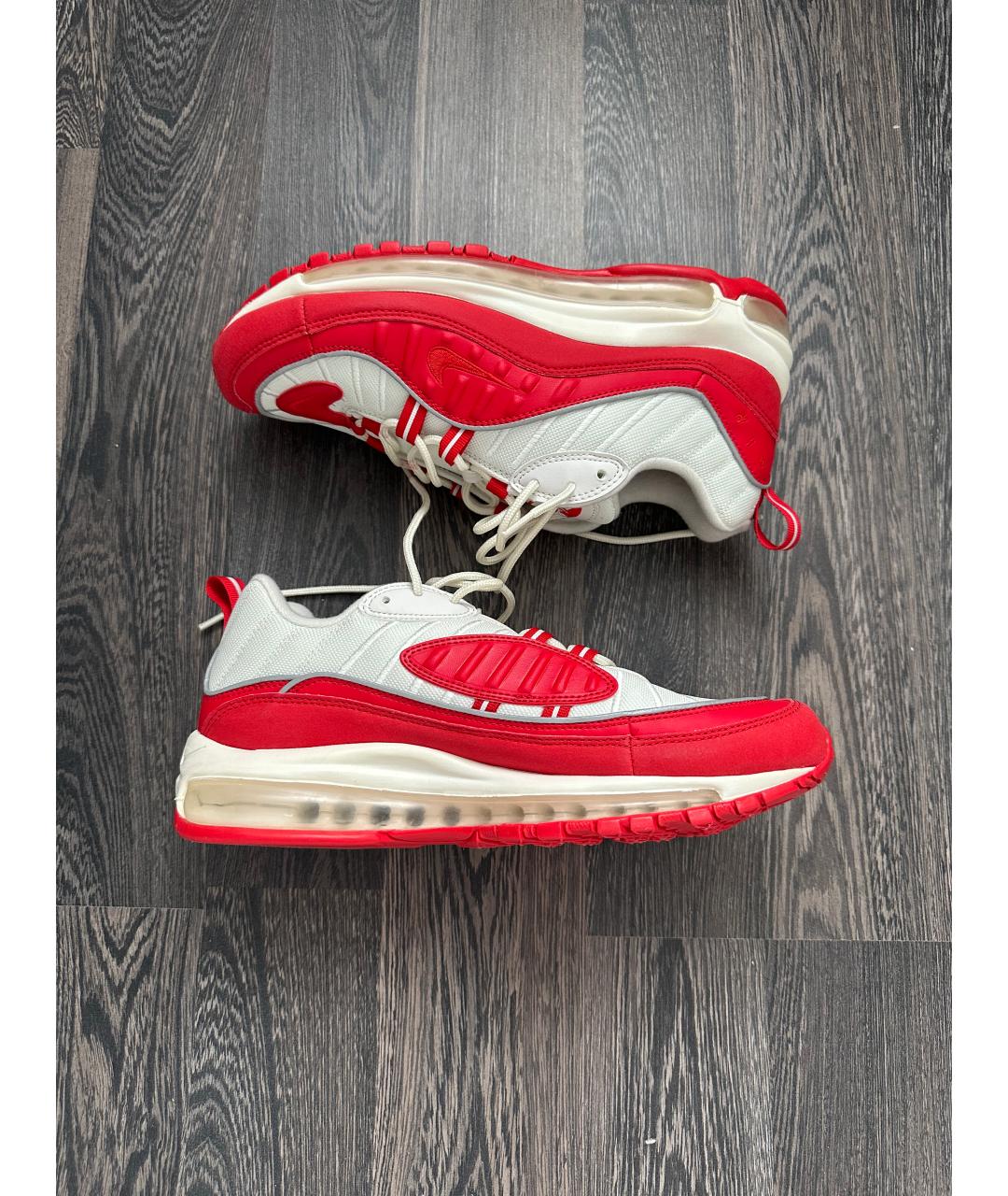NIKE Красные низкие кроссовки / кеды, фото 5