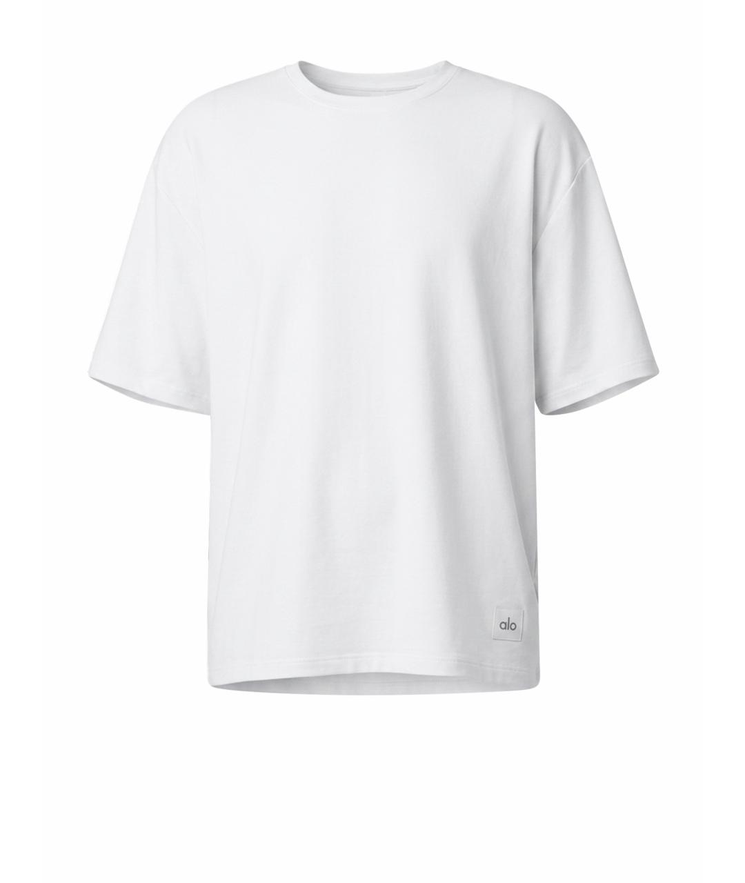 ALO YOGA Белая футболка, фото 1