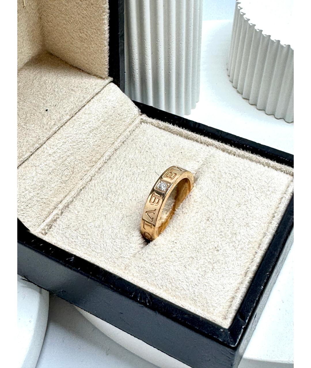 BVLGARI Золотое кольцо из розового золота, фото 7