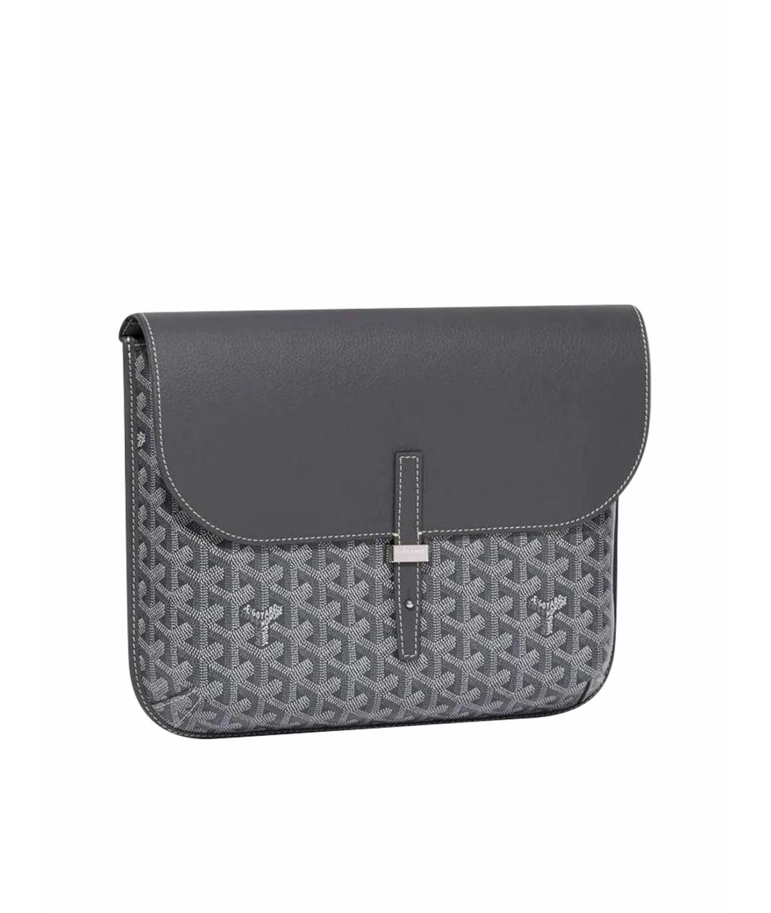 GOYARD Антрацитовая сумка на плечо, фото 1