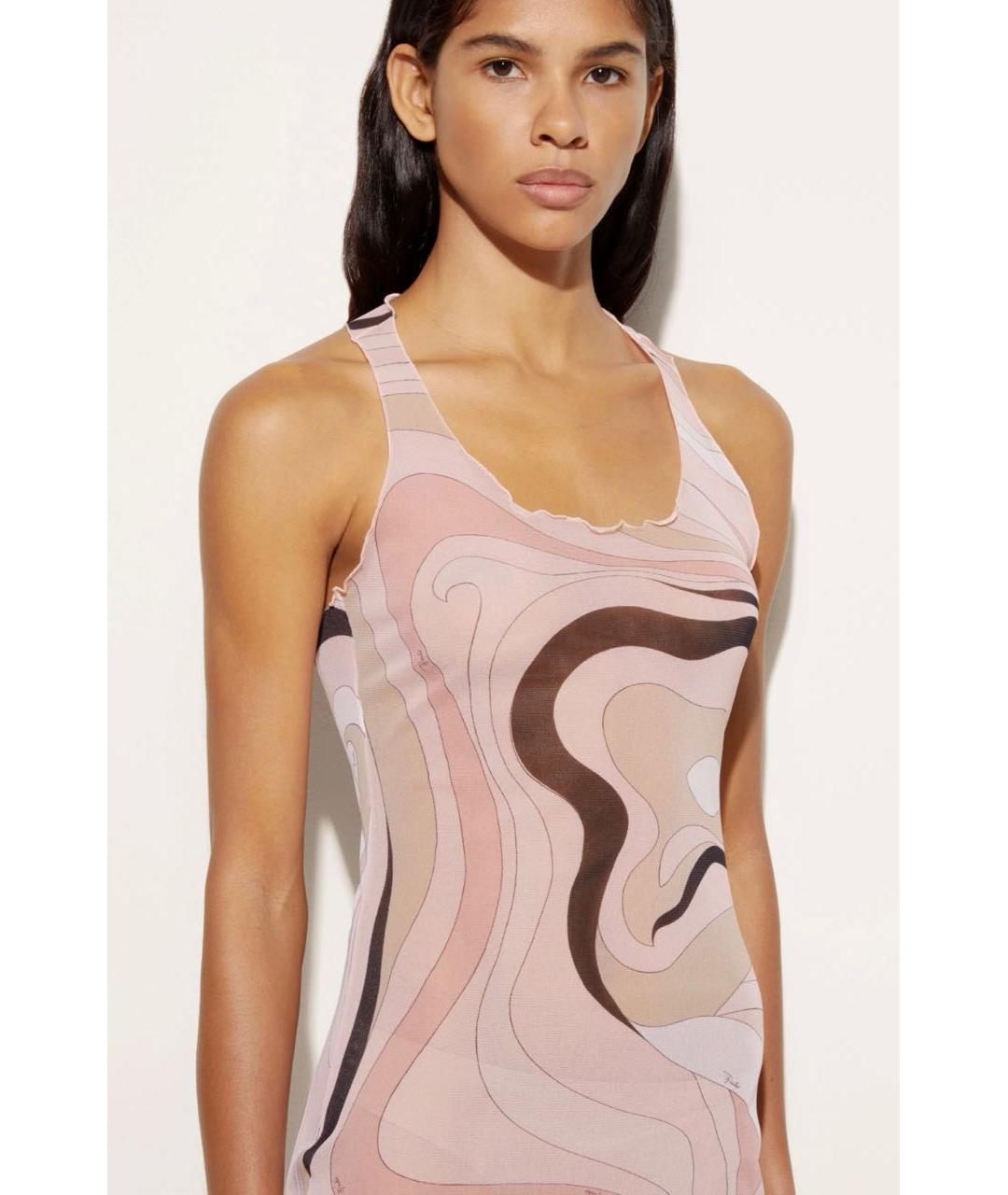 EMILIO PUCCI Розовое платье, фото 5