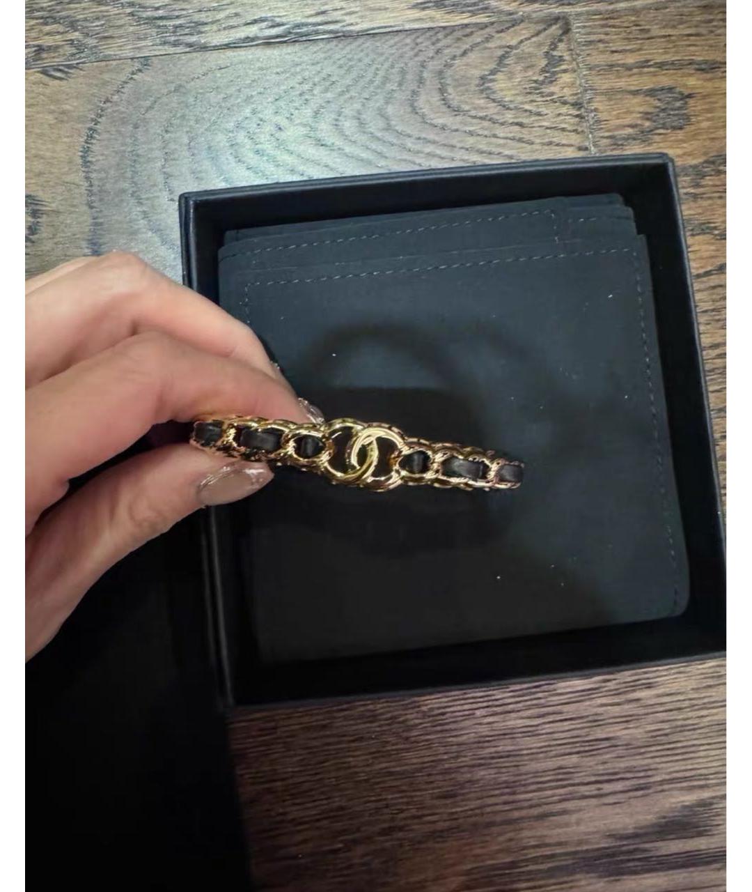 CHANEL Золотой браслет, фото 2