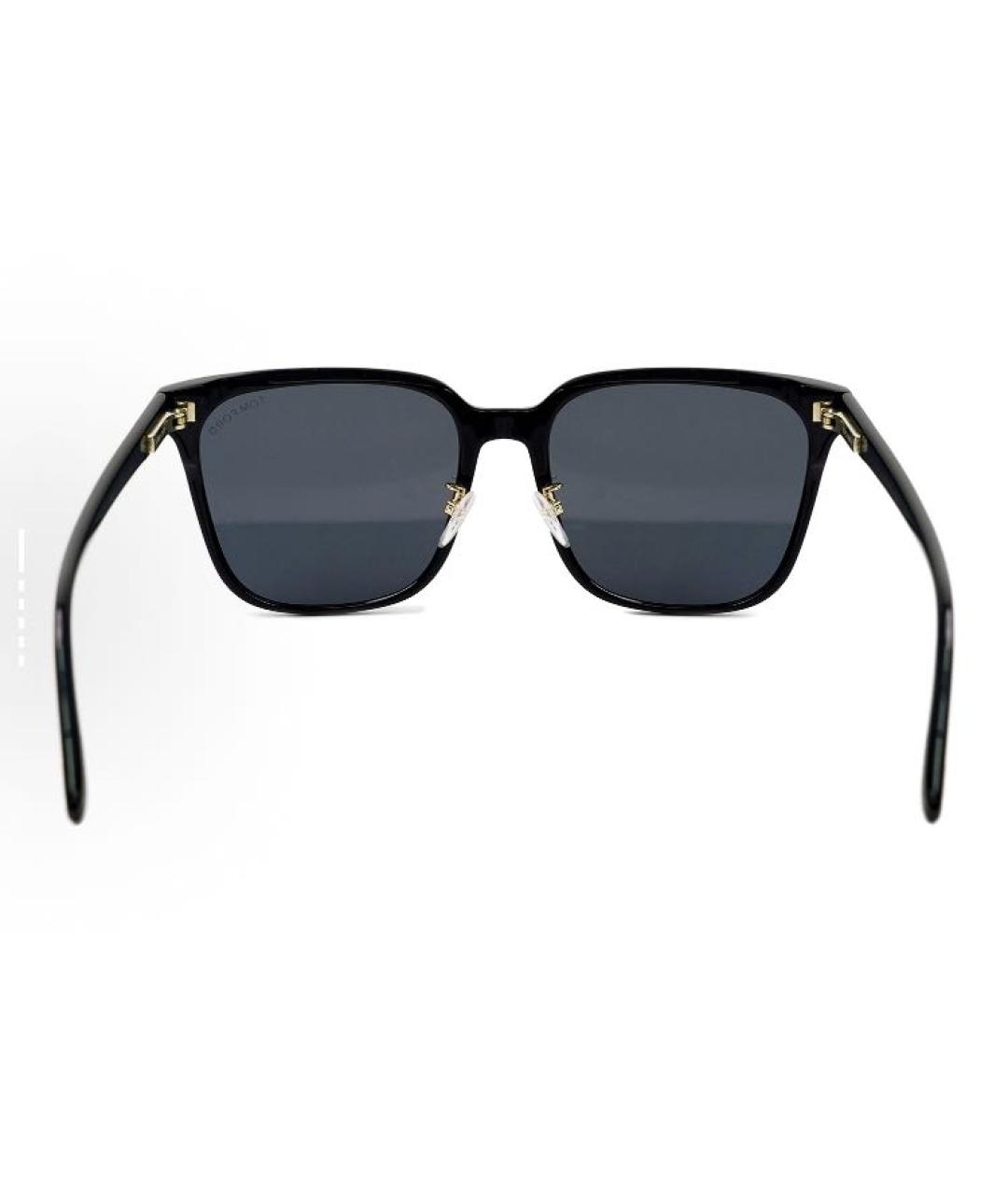 TOM FORD Черные пластиковые солнцезащитные очки, фото 5