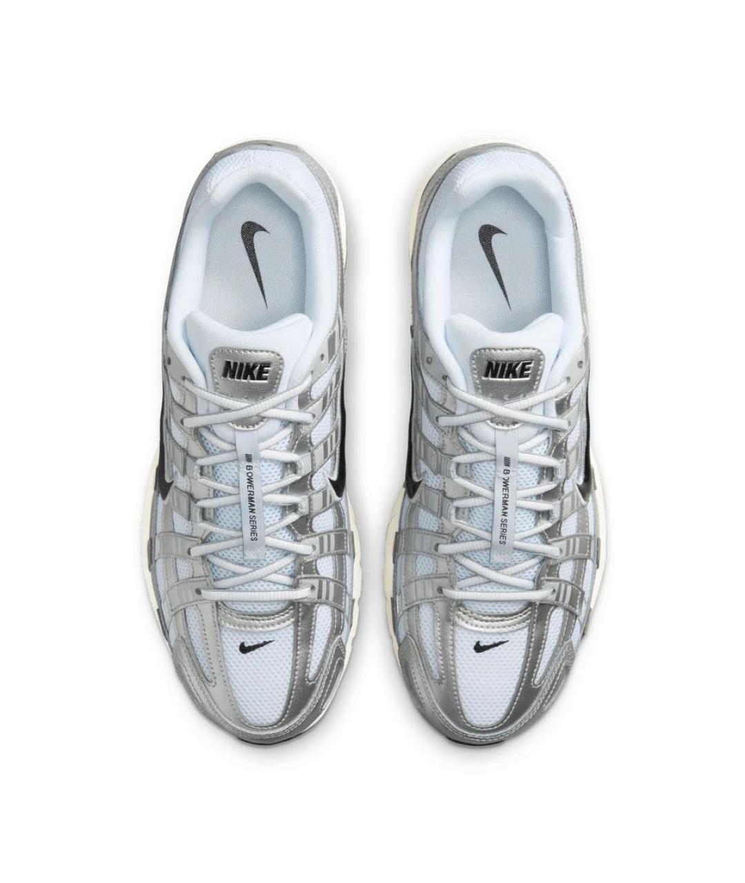 NIKE Белые текстильные кроссовки, фото 3
