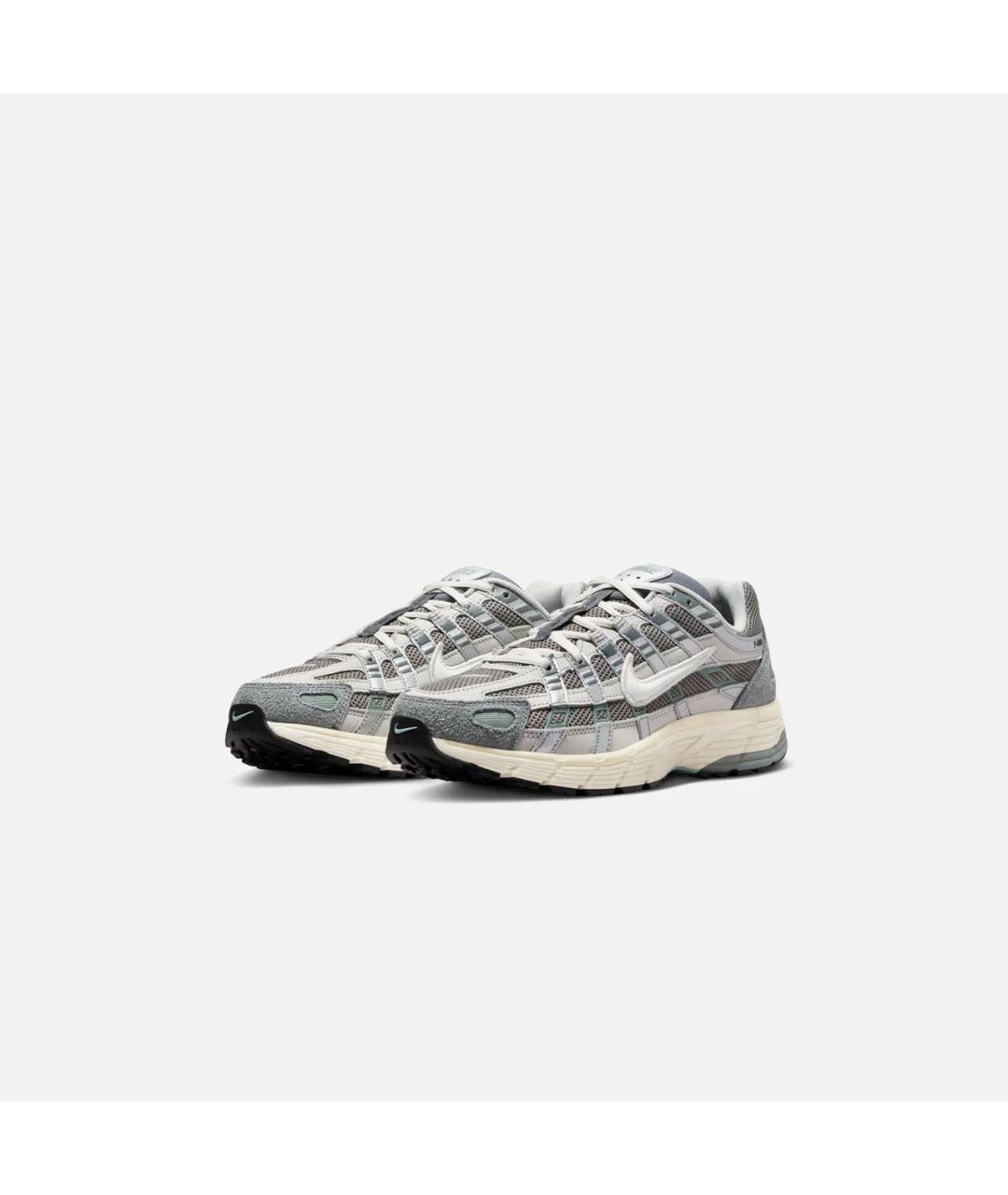 NIKE Серые текстильные кроссовки, фото 2