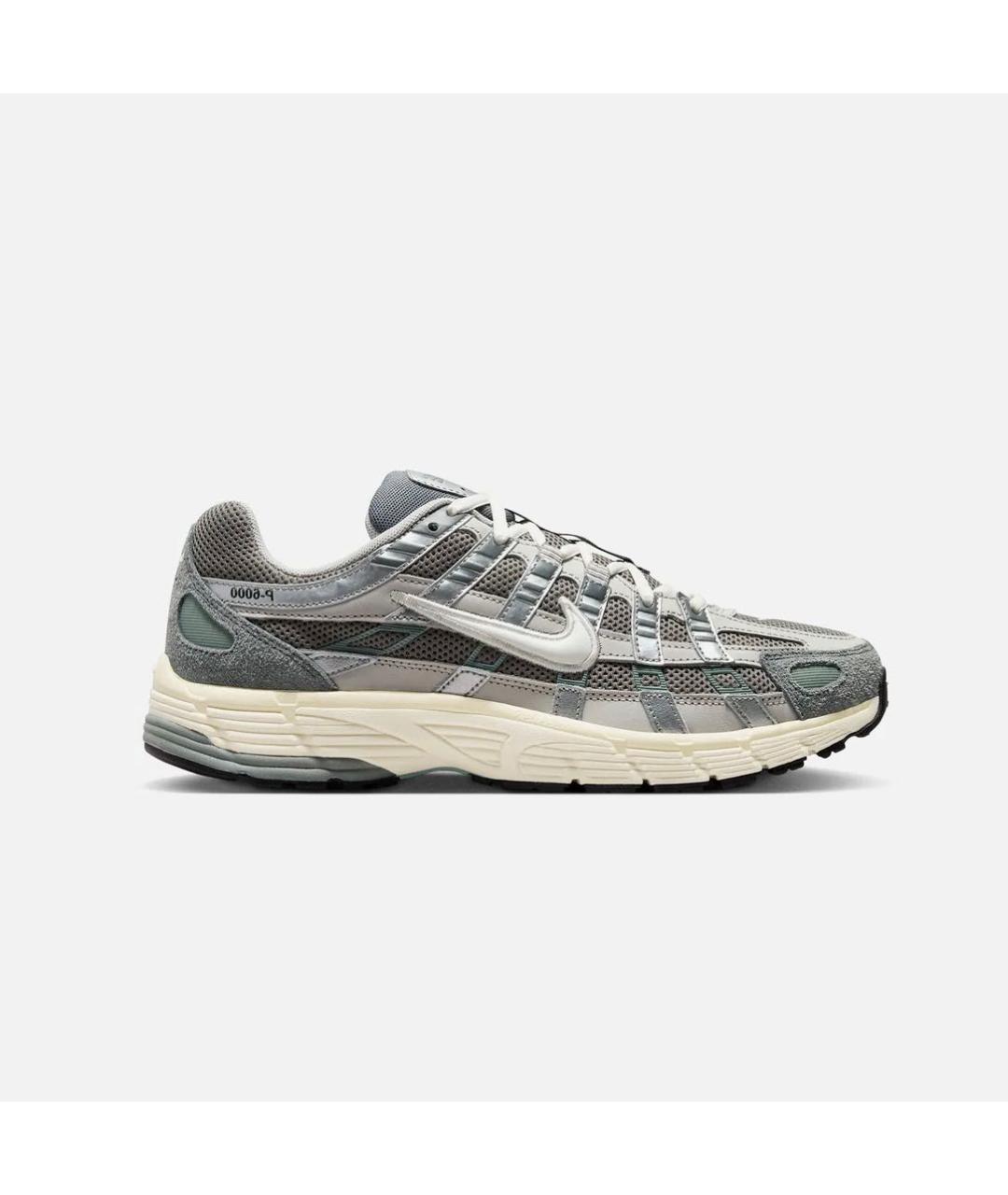 NIKE Серые текстильные кроссовки, фото 5