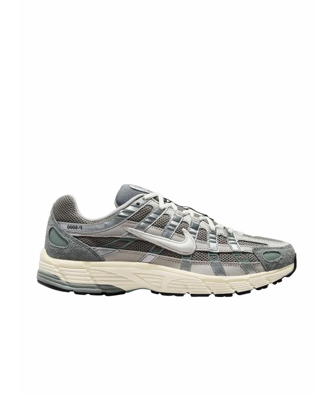 NIKE Серые текстильные кроссовки, фото 1