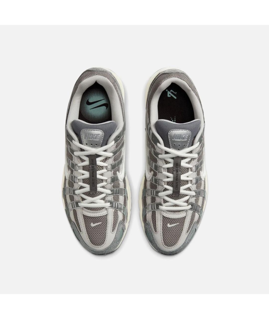 NIKE Серые текстильные кроссовки, фото 3