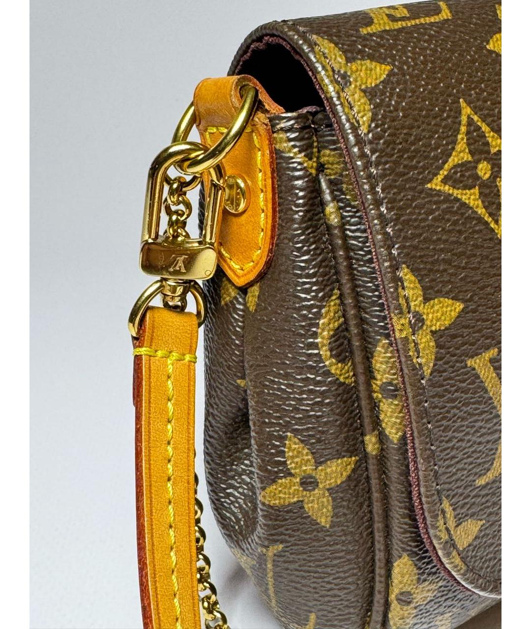 LOUIS VUITTON Коричневая сумка через плечо, фото 8
