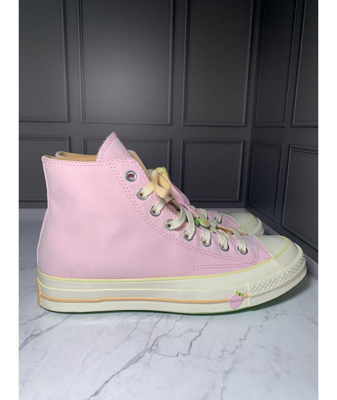 CONVERSE Розовые кеды, фото 3