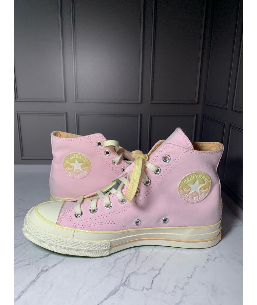 CONVERSE Розовые кеды, фото 4