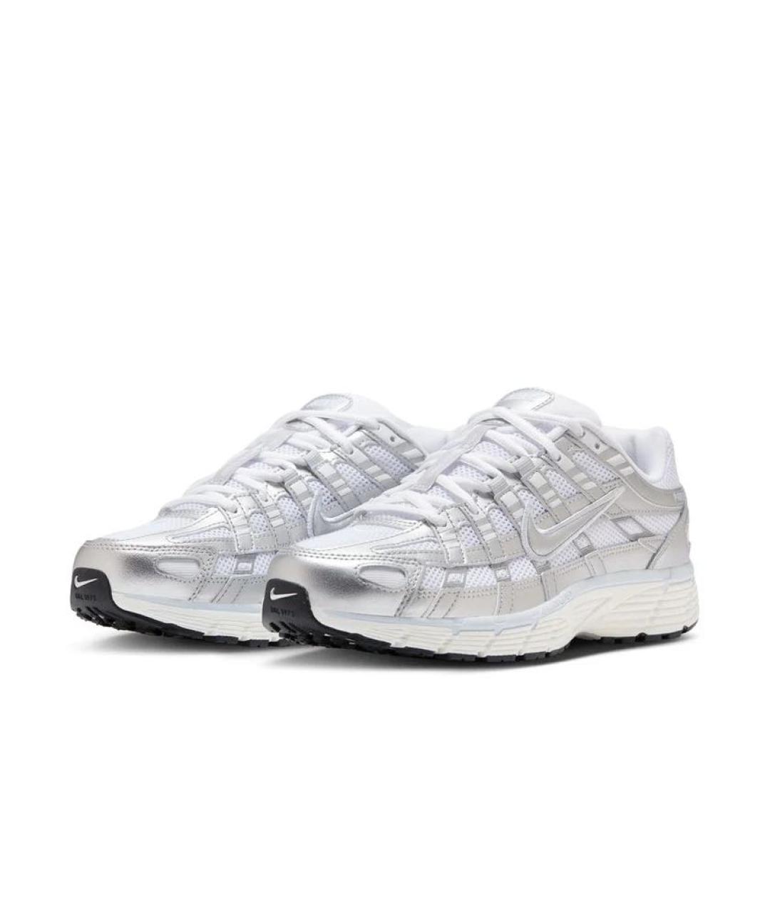 NIKE Белые текстильные кроссовки, фото 2