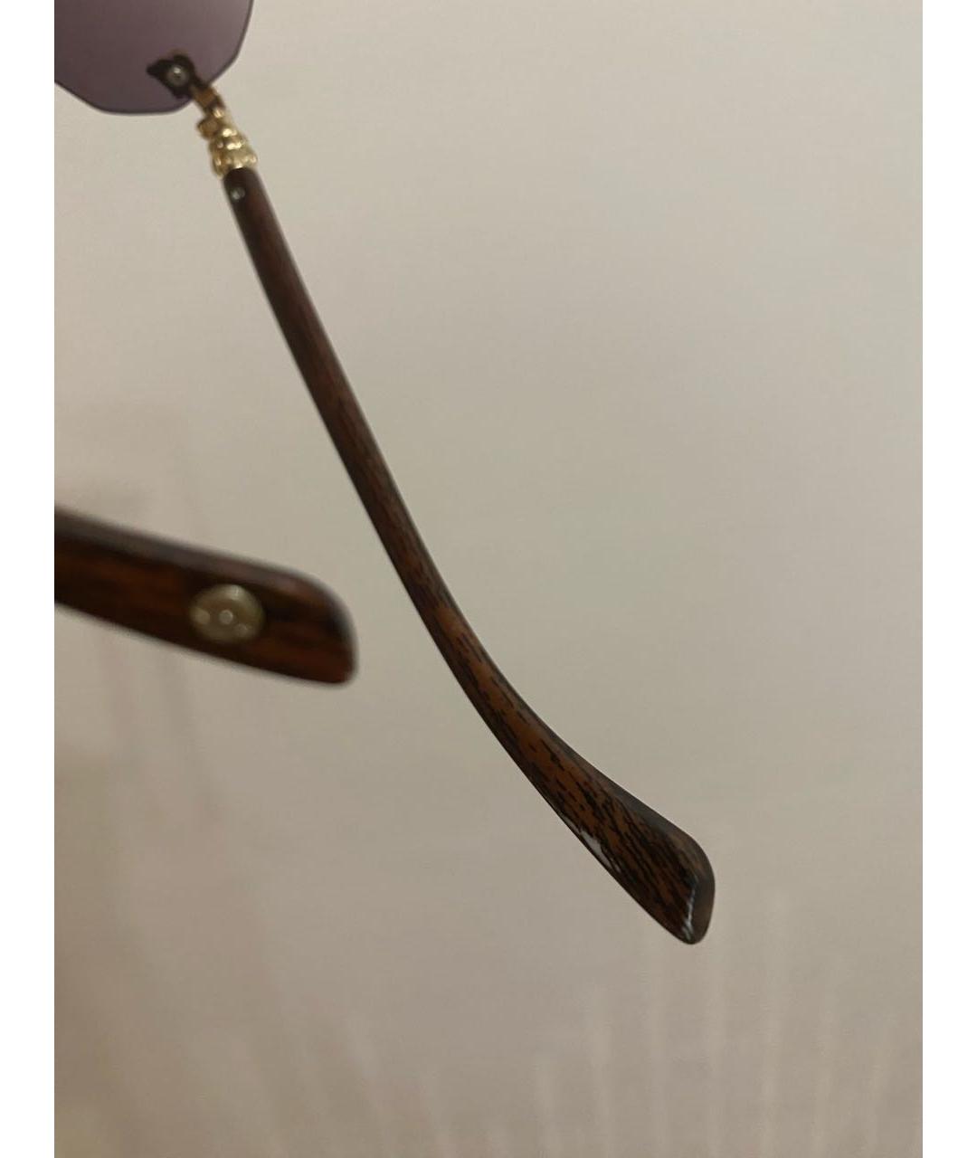 CARTIER Антрацитовые солнцезащитные очки, фото 5
