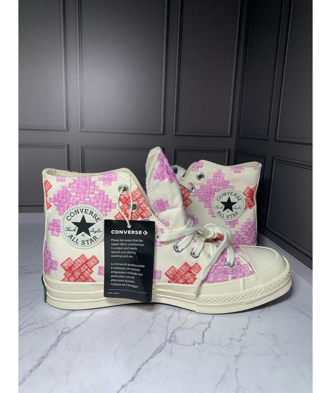CONVERSE Бежевые кеды, фото 3